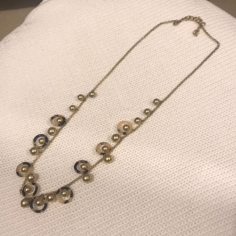 Tortoise beaded necklace